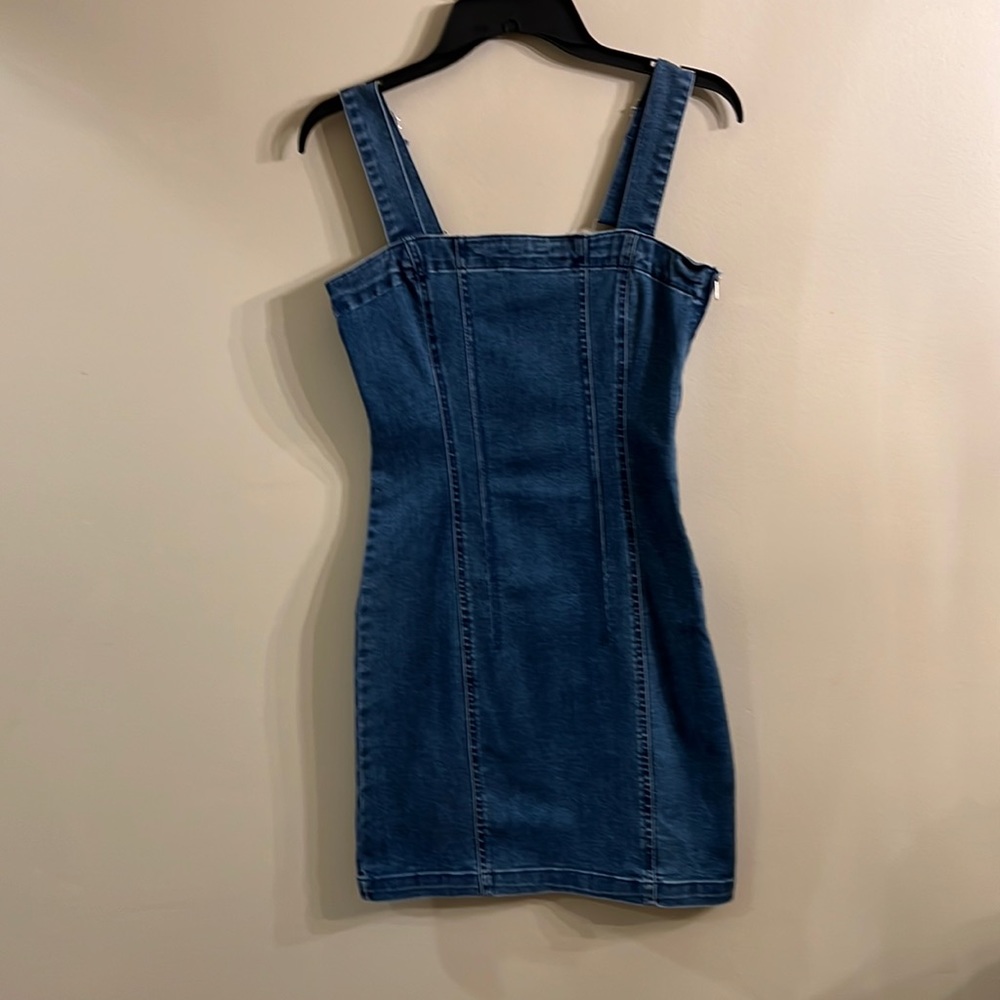 Forever 21 Jean jumper, side zipper , size S, NWT